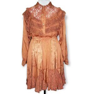 VTG Cache S Set Patchwork Lace Prairie Cottage Western Boho Cowgirl Festival
